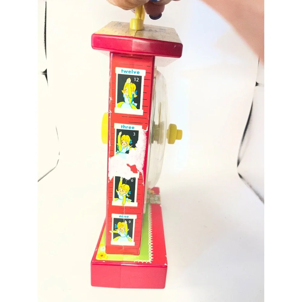 2009 FISHER PRICE music box teaching  CLOCK-# 998-VTG